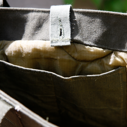 UPCYCLED PARACHUTIST TOTE BAG - PARKA